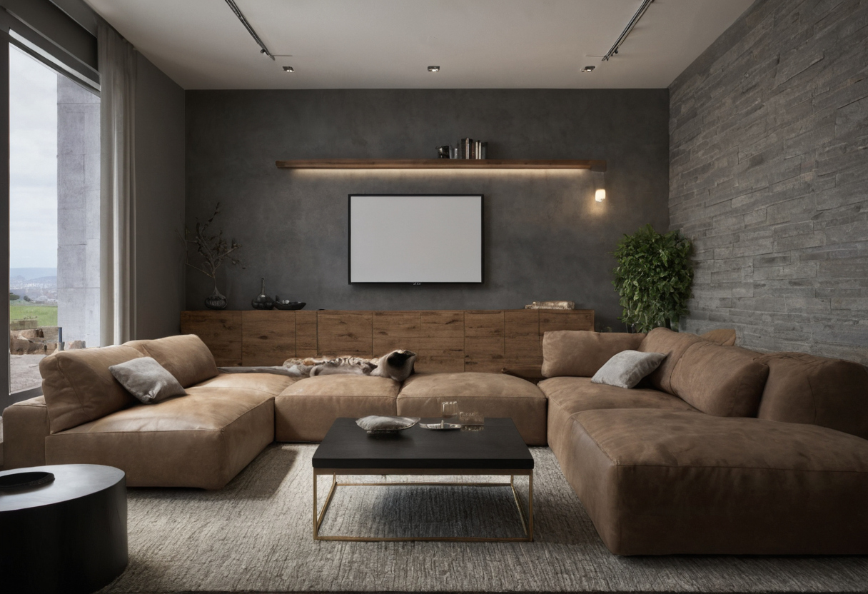 Luxury interior image showing How much should a luxury living room budget reserve for freight, receiving, delivery, and installation
